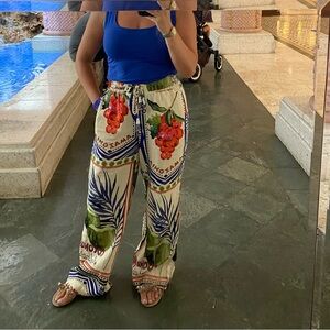 Rachel Zoe Multicolor Patterned Pants